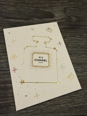 Authentic Chanel limited edition card